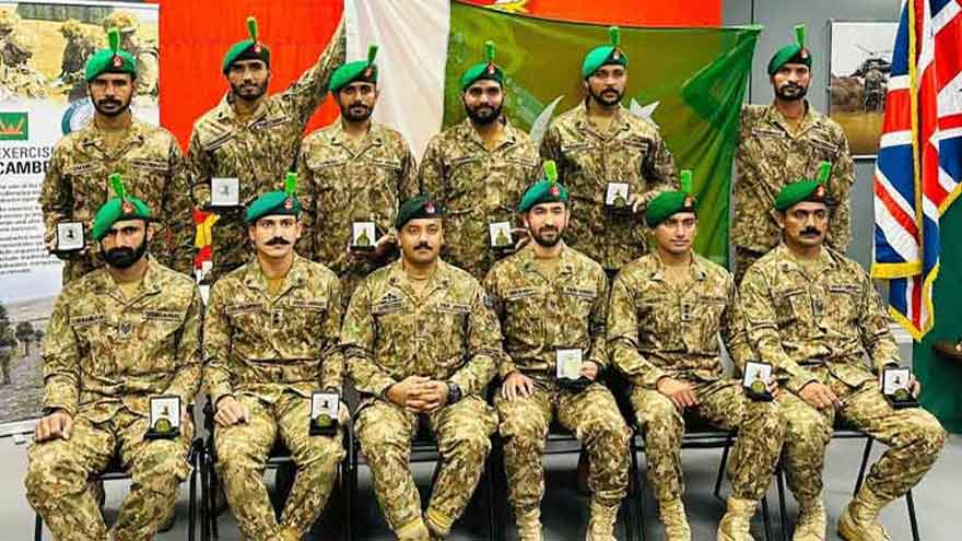 Pak Army wins gold at prestigious Ccambrian Patrol 2025 in UK