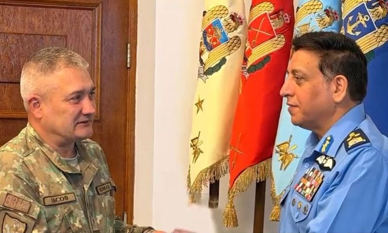 PAF Chief, Romanian defence leaders agree to boost military ties
