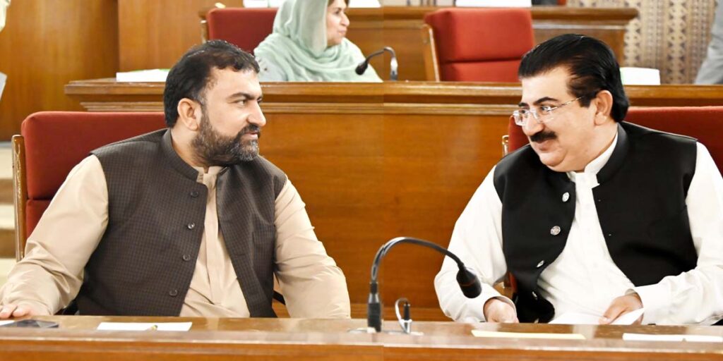Coalition partners PPP, PMLN trade barbs in Balochistan Assembly