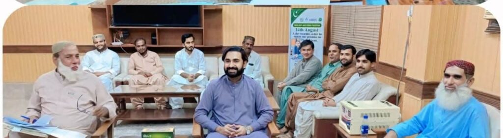 Revenue meeting held in Jaffarabad to review agricultural dues collection