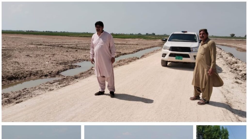 AC inspects incomplete road project in Sohbatpur