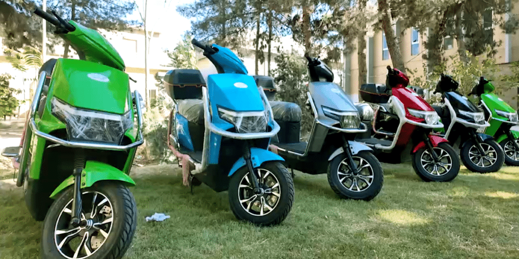 Electric scooters distributed among top students in Quetta