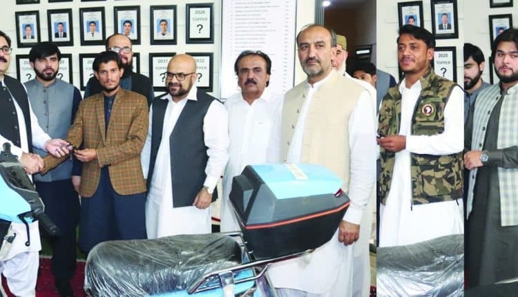 Balochistan Government Promotes Merit, Awards Scooters to Distinguished Students