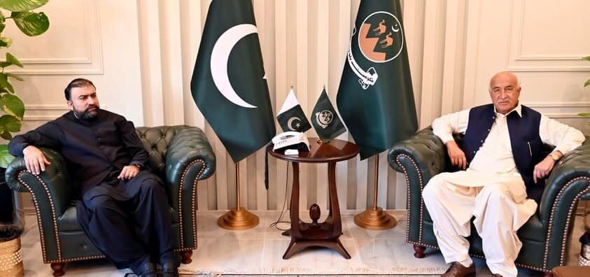 Chief Minister Balochistan Mir Sarfaraz Bugti met with National Party leader and former Chief Minister Dr. Abdul Malik Baloch on Wednesday.
