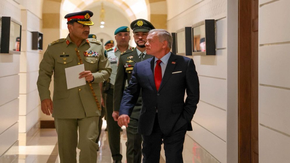 Jordan’s King hails Pakistan Army’s role in regional peace in talks with Field Marshal
