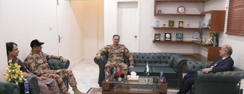 Makran Scouts Commander Pledges AI Lab, Support During Turbat University Visit