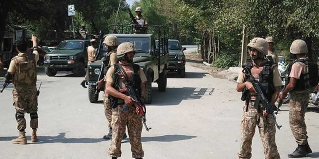 Four Khawarij killed, one policeman martyred by the militants