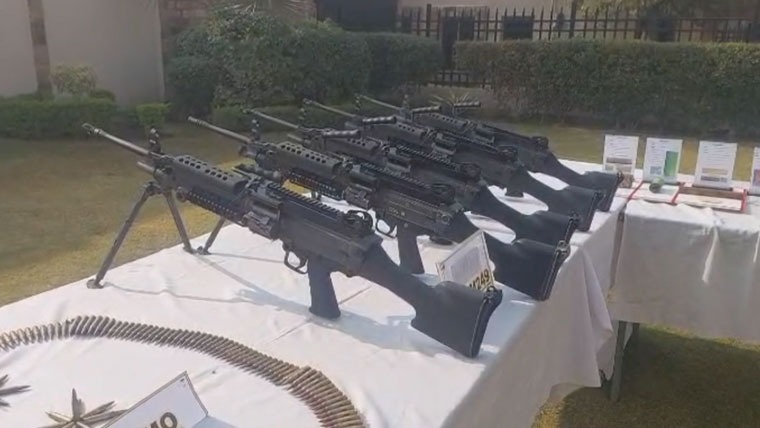 Weapons used by NATO and U.S army recovered from KP