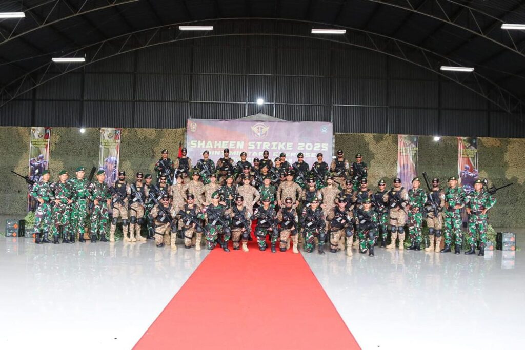 The Joint military drills of Pakistan and Indonesia end