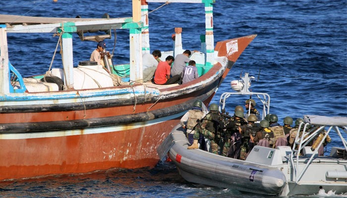 PAK Navy captures a major haul of drugs from sea