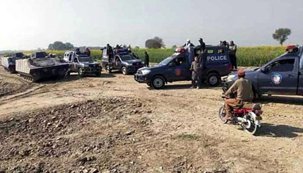 Most wanted robber killed along with his son by the police