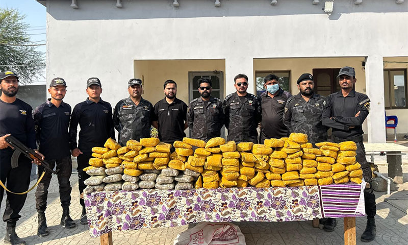 Pakistan Customs seizes 188kg of hashish worth 554m in Gadani