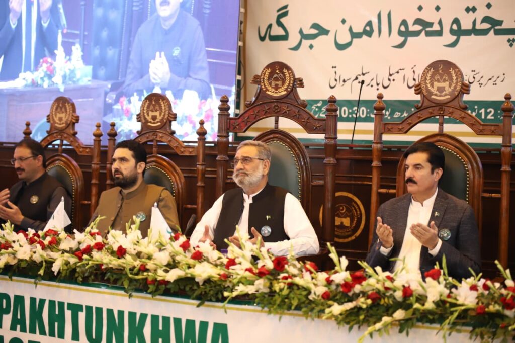 ‘Bombs don’t see parties,’ says CM Sohail at KP peace jirga