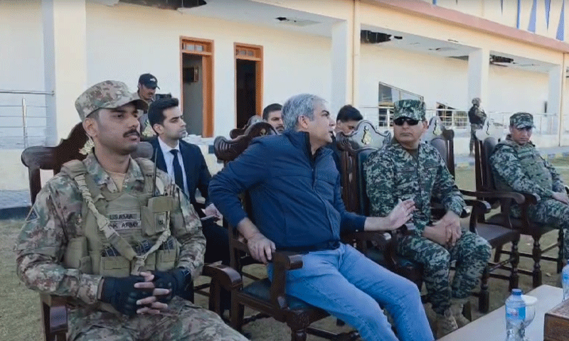 Interior Minister visits Wana Cadet College, praises soldiers for foiling attack