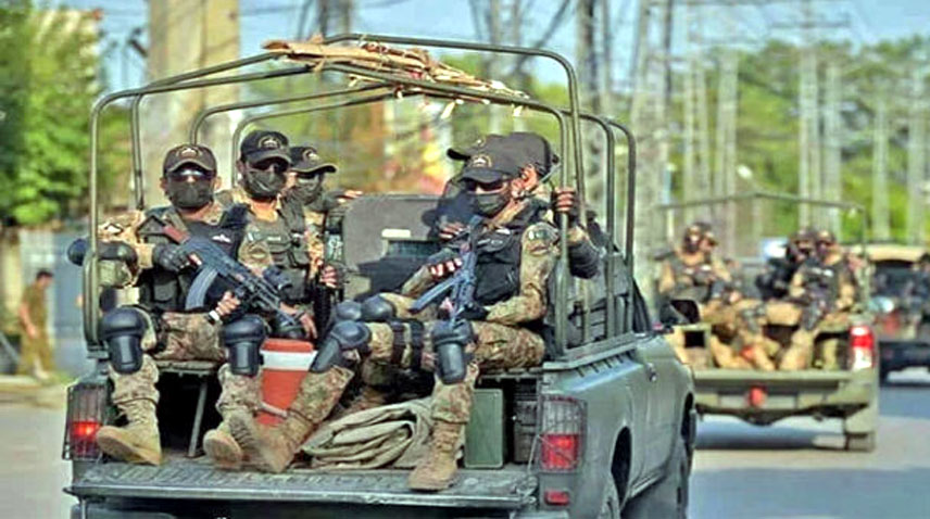 Security forces complete successful operation in Zawa and Hassan Lalu, District Kalat