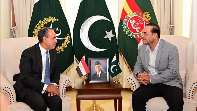 Egyptian foreign minister calls on Field Marshal Asim Munir