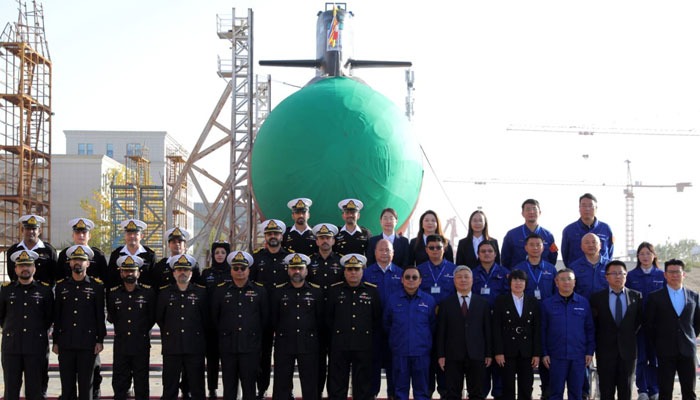 Pakistan Navy Launches Hangor-Class Submarine “Ghazi” in China