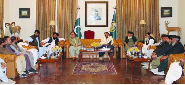 Chaman Traders Meet Governor Balochistan
