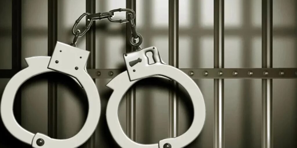 Police arrest a person for assaulting a dumb child