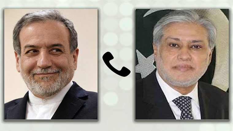 Ishaq Dar talks to the Iranian counterpart, discusses key issued