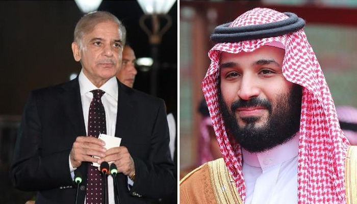 PM Shahbaz holds telephonic call with Saudi Crown Prince