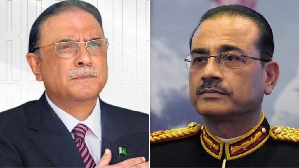 President Asif Ali Zardari approves appointment of CDF