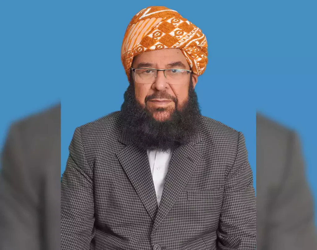 Maulana Abdul Ghafoor Haideri, Central Secretary General of the Jamiat Ulema-e-Islam (JUI-F) and former Deputy Chairman of the Senate,