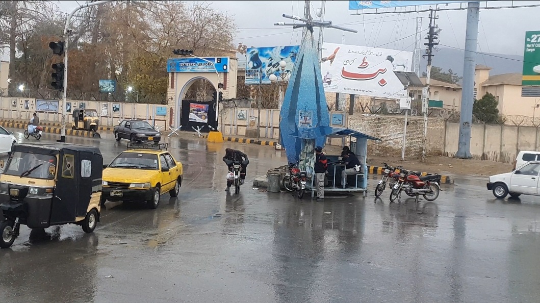 First Winter Rain in Quetta Turns Weather Cooler