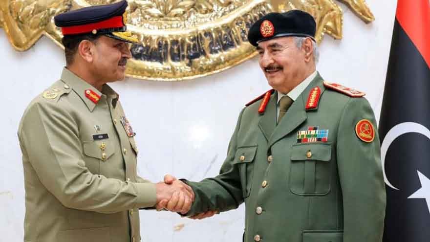 CDF Asim Munir Visits Libya, Meets Top Military Leaders