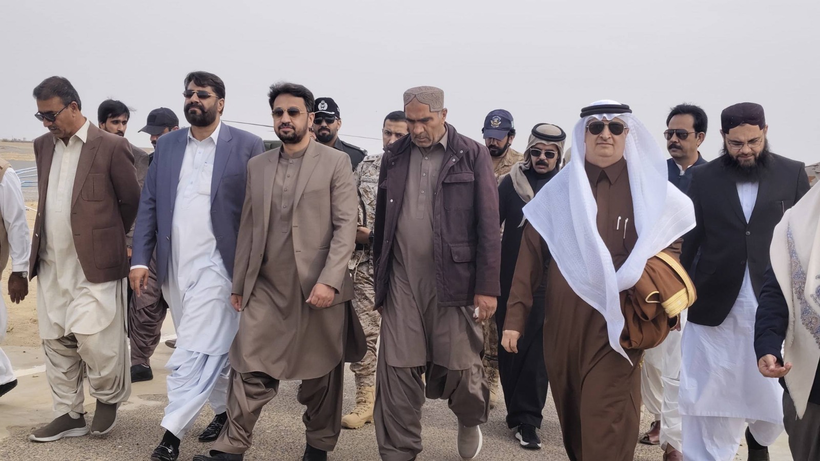 Prince Fahd bin Sultan, the Governor of Saudi Arabia’s Tabuk region, arrived in Balochistan on Saturday, signaling a potential new chapter in cross-border cooperation.