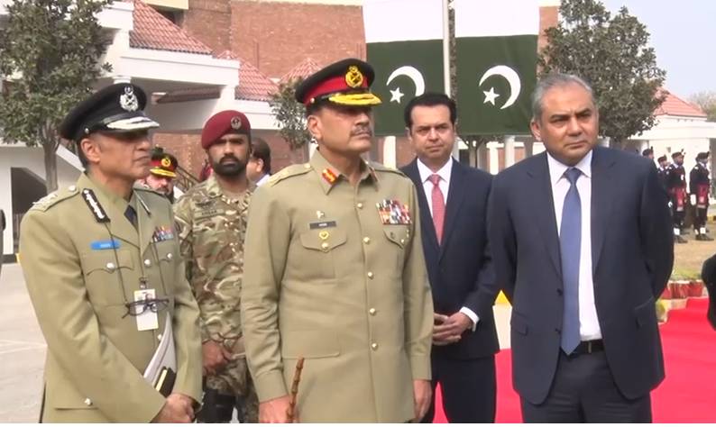 Field Marshal visits National Police Academy