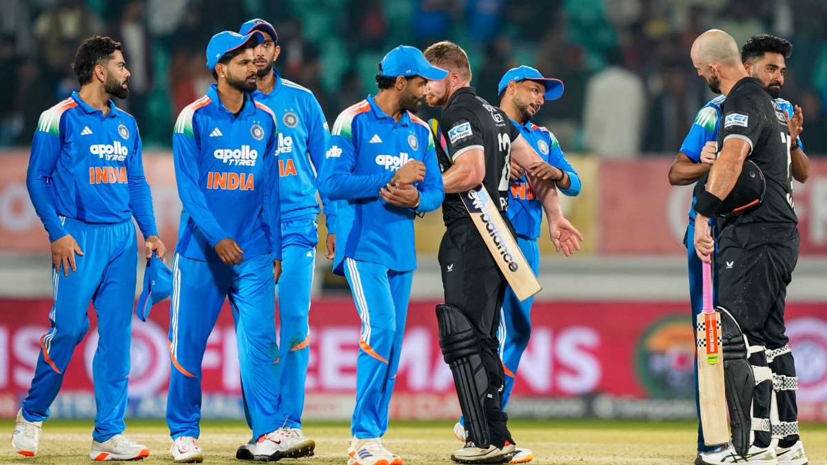 New Zealand set huge target against India in 3rd ODI