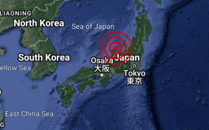 Horrible Earthquake of 6.2 Magnitude Strike Japan