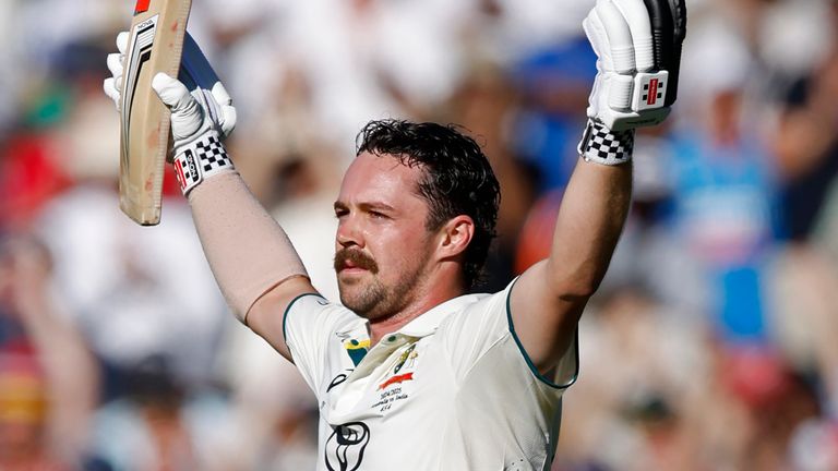 Travis Head smashes his third hundred in Ashes Series