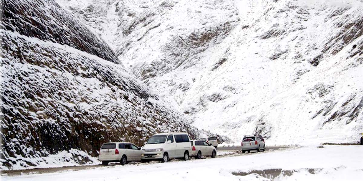 Temperature Drops to Minus 7 Degrees in Kalat