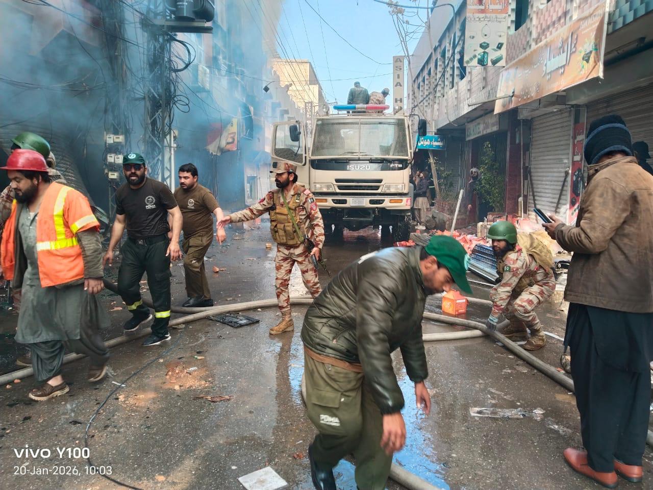 Quetta: Fire at Plaza Brought Under Control – What Caused the Blaze?