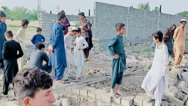 Armed individuals blew up school in South Waziristan