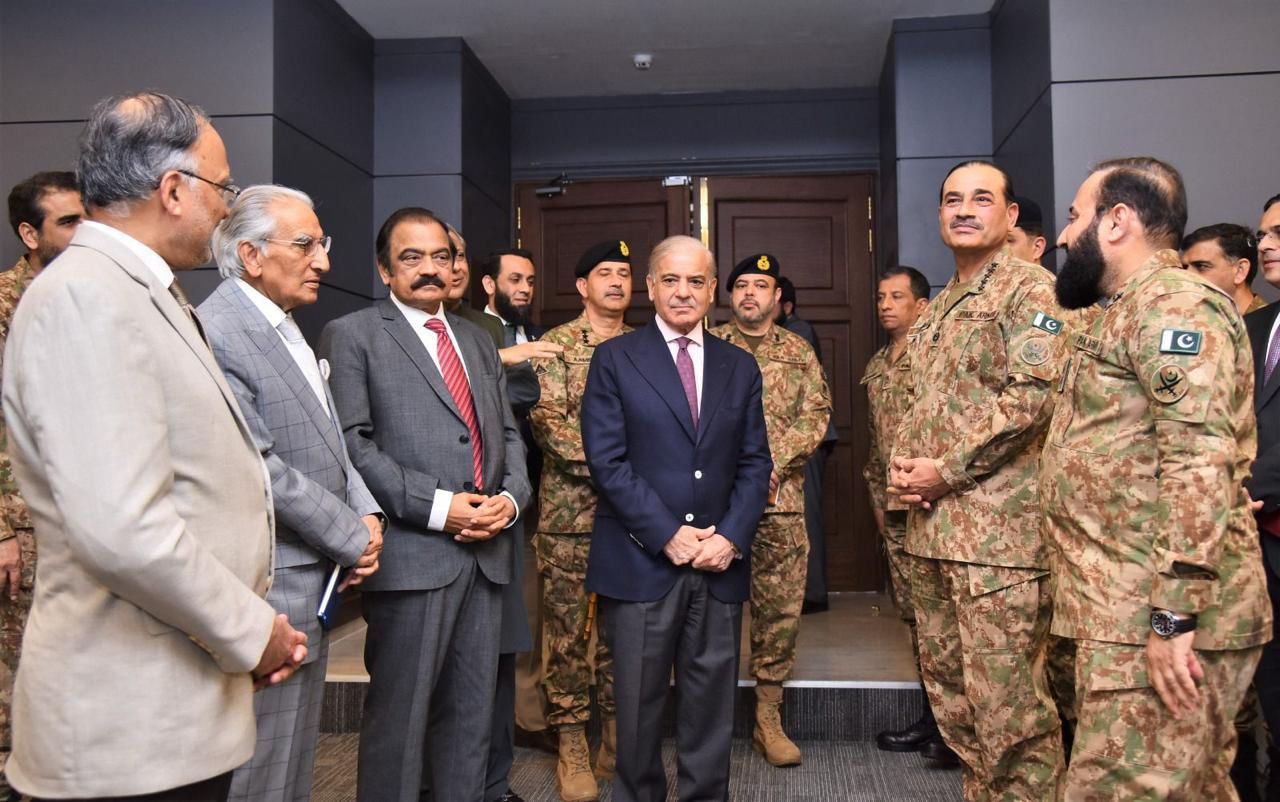 PM Shehbaz Visits GHQ, vows zero tolerance for Aggression