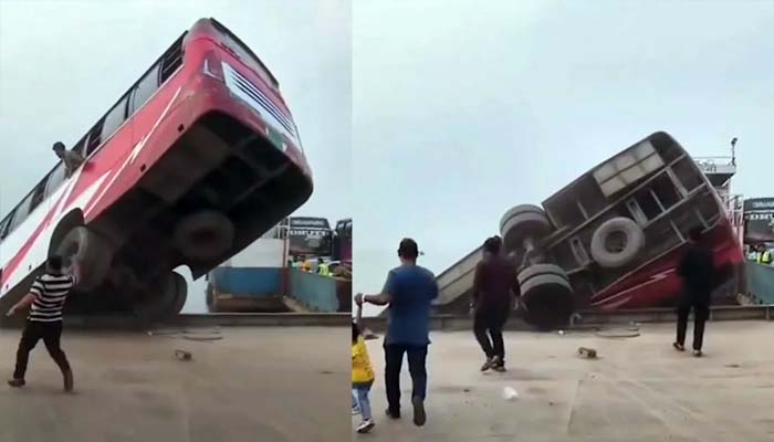 Bus falls into Padma River, 18 dead in Bangladesh