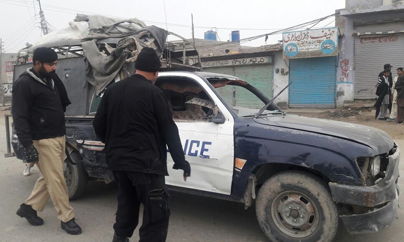 Blast Near Police Vehicle in Laki Marwat Kills Six Officers