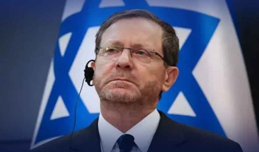 Israeli President Isaac Herzog narrowly escaped