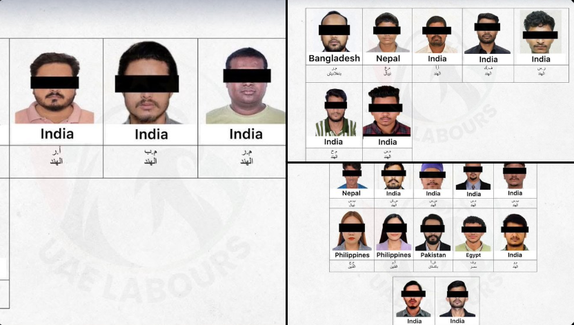 The UAE government has arrested 10 people for spreading fake news on social media