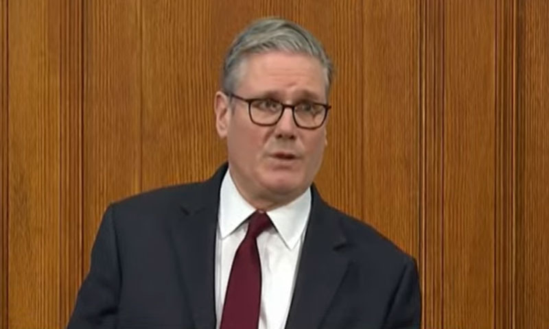 In a war-torn environment, the British Prime Minister refused