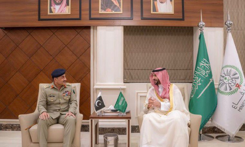 CDF Field Marshal Holds Key Meeting with Saudi Defense Minister in Riyadh