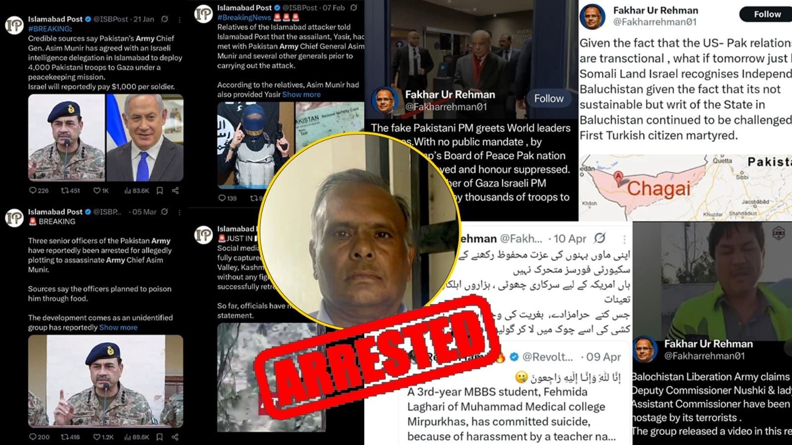 Fake Journalist Held Over Anti-State Campaign