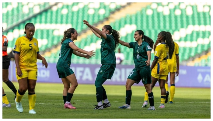 Pakistan women secure a record 8-0 win in FIFA Cup