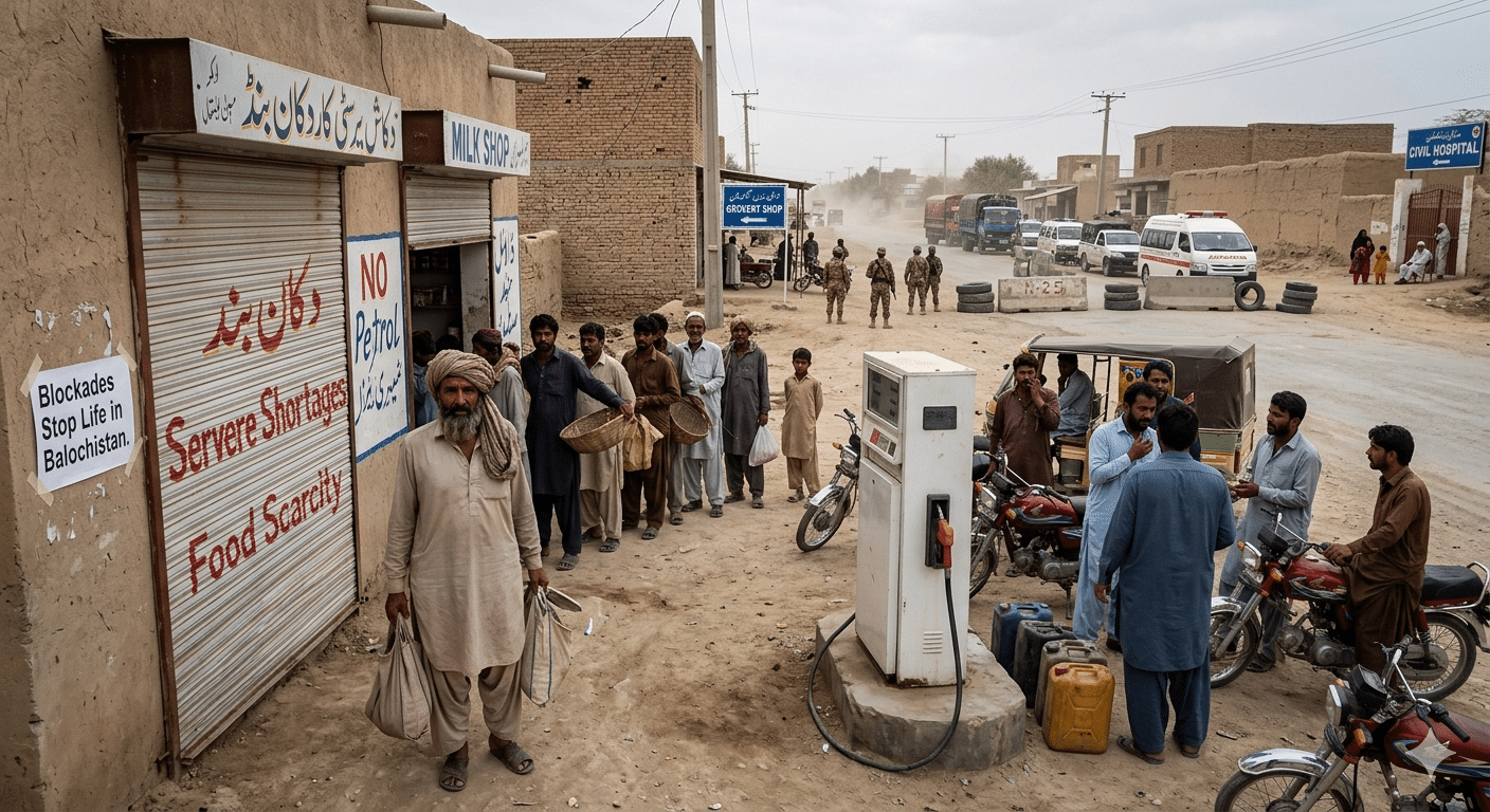 Militancy and Road Blockades Disrupt Life in Balochistan