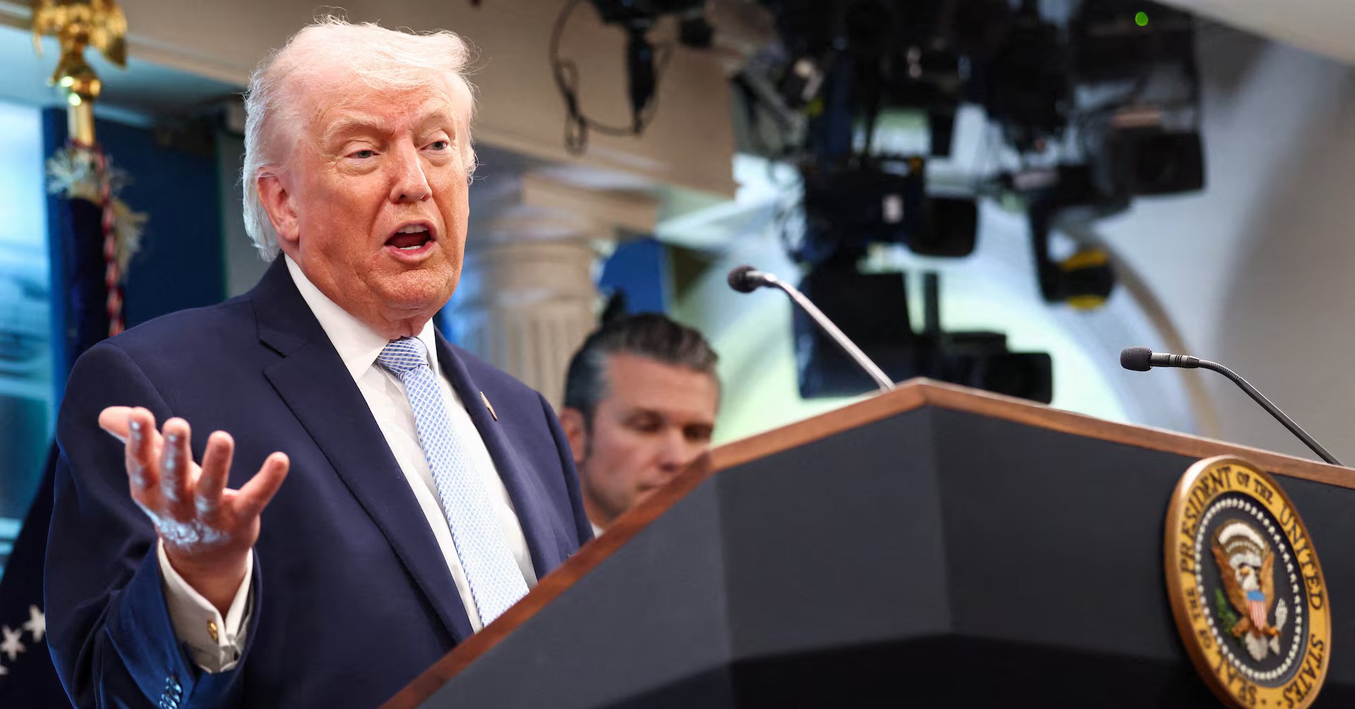 Trump says progress made in Iran talks but Uranium issue remains unresolved