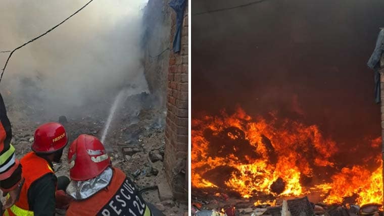 Tragic Fire in Lahore Claims Lives of Three Children