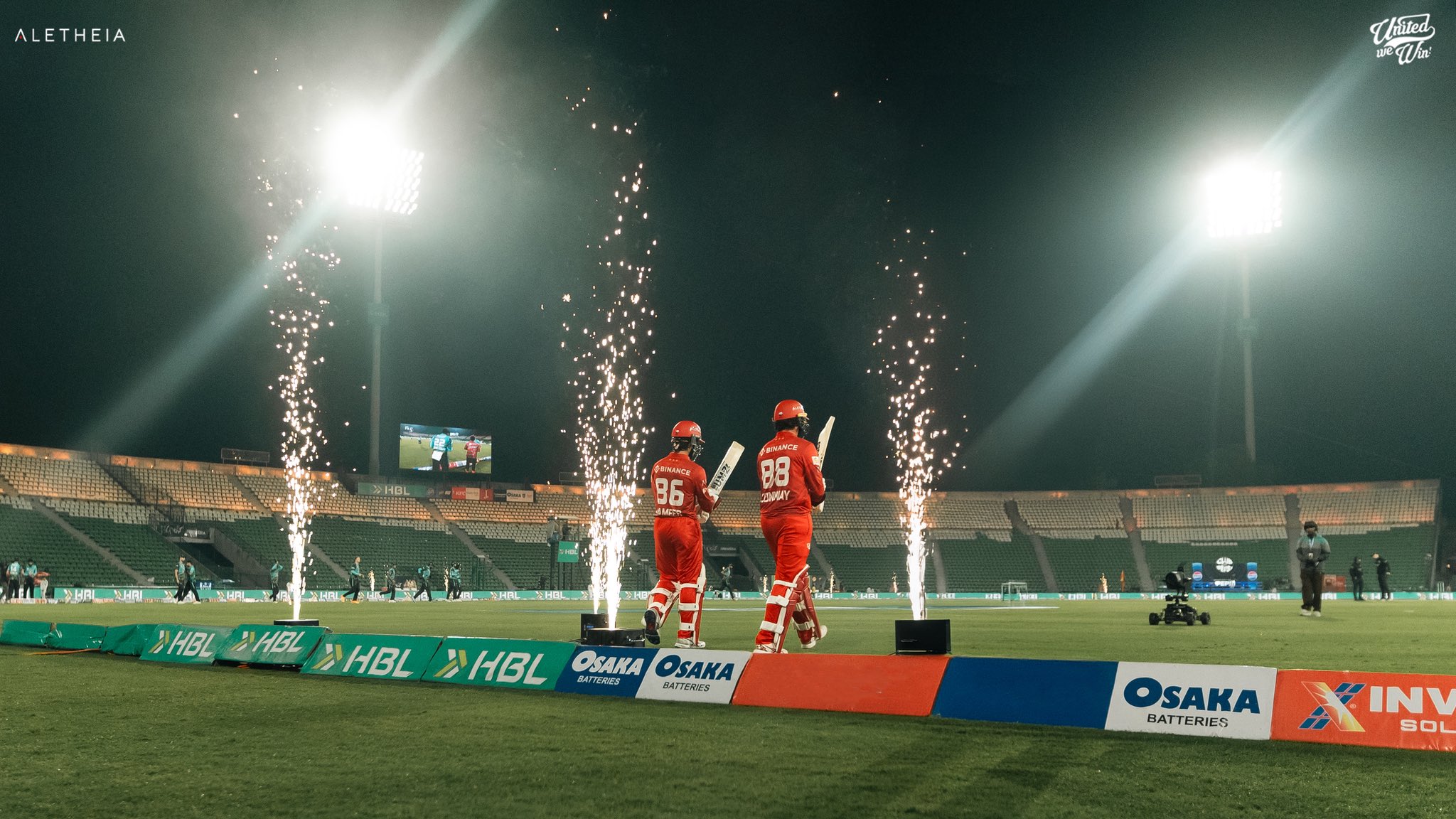 A player of Islamabad United was seriously injured after being struck on the head by a ball during a net practice session, prompting an immediate halt to training.